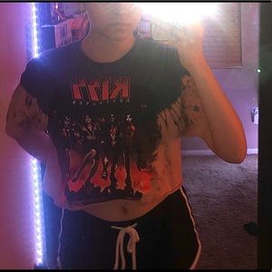 Kiss Destroyer Graphic Band Tee!